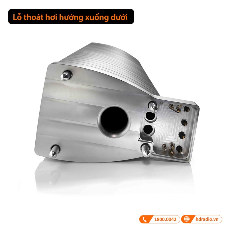 ống thoát hơi hướng xuống dưới