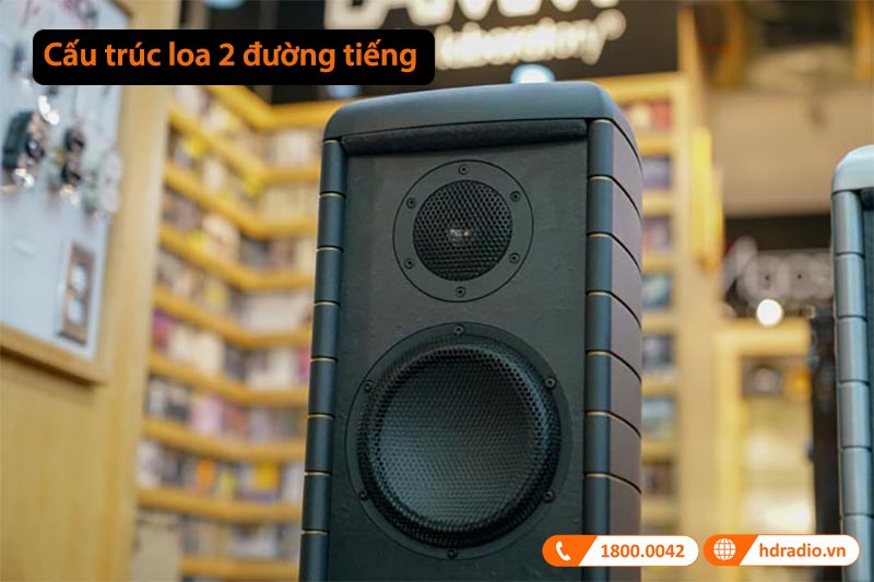 hệ thống loa 2 đường tiếng