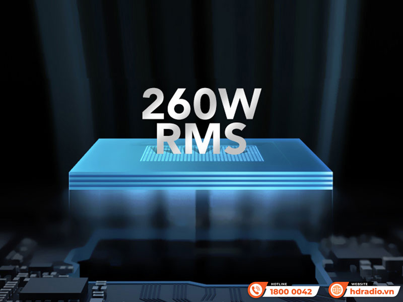 Công suất Loa Hivi Swan D200