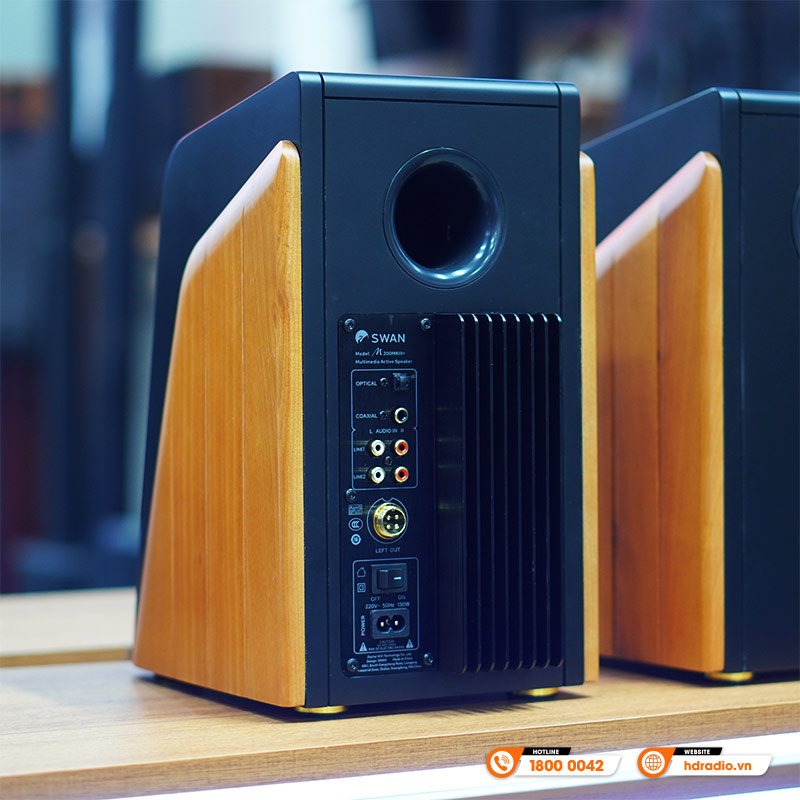 Loa Hivi Swan M200MKIII+ (Plus) Sub out, Công suất 120W, Bluetooth 5.0-11