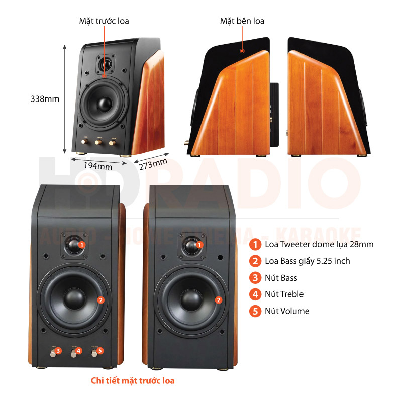 Chú thích Loa Hivi Swan M200MKIII+
