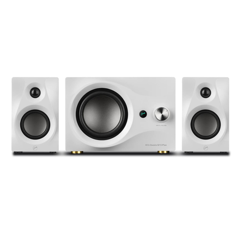 Bộ Loa vi tính 2.1 Hivi Swan M10 Plus, Công suất 60W, Bluetooth, Optical, Coaxial, Aux
