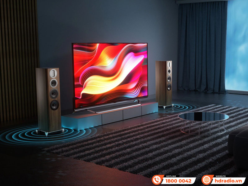 Phản xạ âm Loa Wharfedale Aura 3