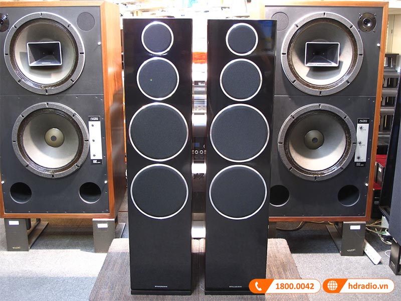 thiết kế 4 loa theo trục dọc