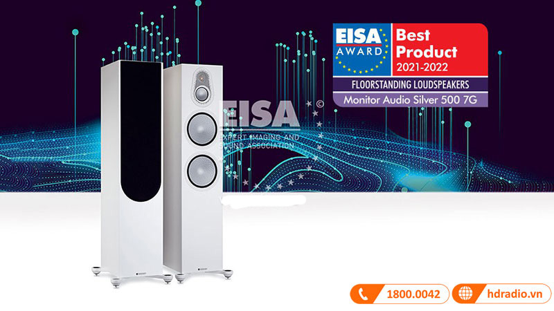 danh gia Loa Monitor Audio Silver 500 7G