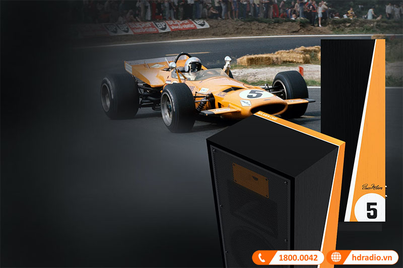 màu sắc đặc trưng của McLaren