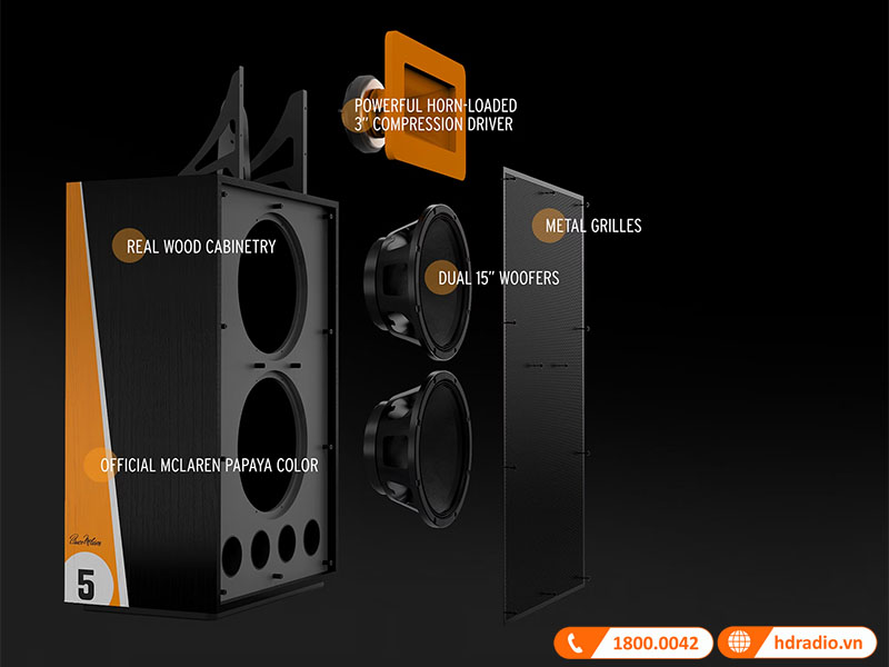 hệ thống loa 2 chiều