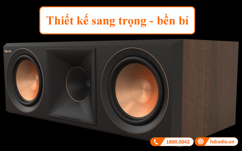 Loa Klipsch RP-500C II thiet ke