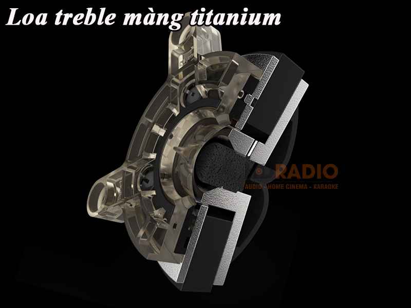 loa treble mang titamium ket cau lts