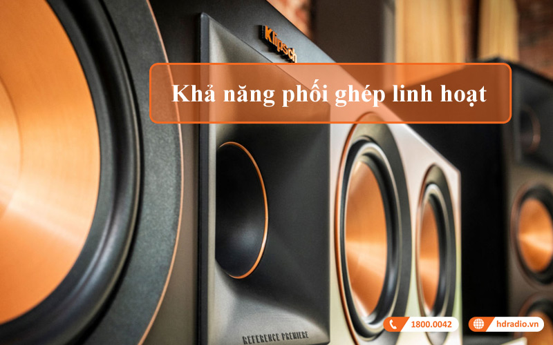 Loa Klipsch RP-504C II phoi ghep