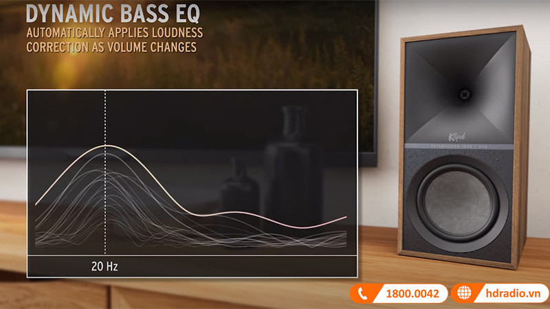 Loa Klipsch The Nines Dynamic Bass EQ
