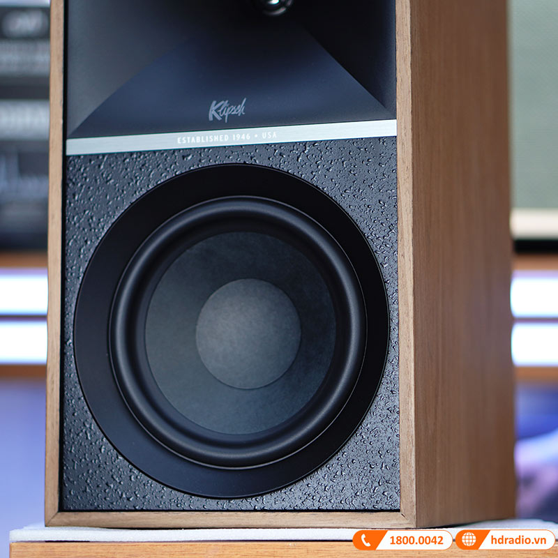 Loa Klipsch The Sevens Chính Hãng, Bluetooth, AUX, Optical, RCA, Sub Out, Công Suất 200W, Độ nhạy 112dB, Tần số 39Hz-25kHz-9