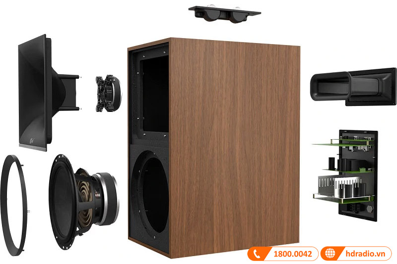 kết cấu bên trong thùng loa