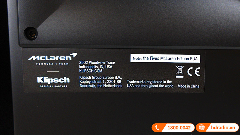 Loa Klipsch The Fives McLaren Edition