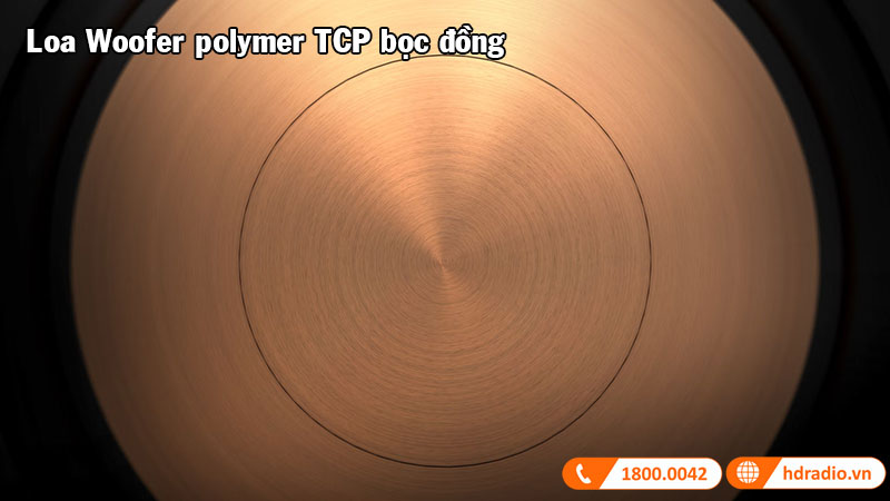 loa woofer polymer TCP boc dong