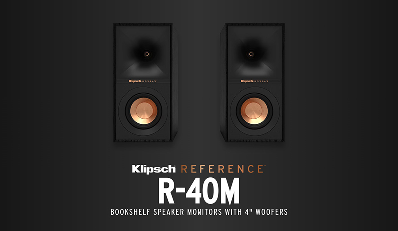 loa bookshelf klipsch r-40m