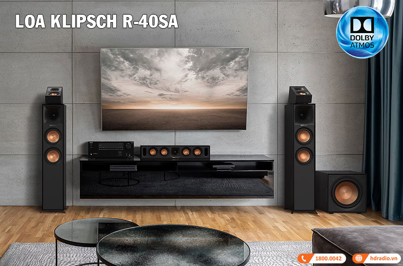 loa xem phim klipsch r-40sa