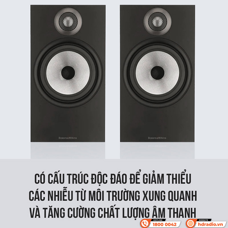 Loa B&W 606 S3, Độ nhạy 88dB, Tần số 6dB 40Hz - 33kHz-2