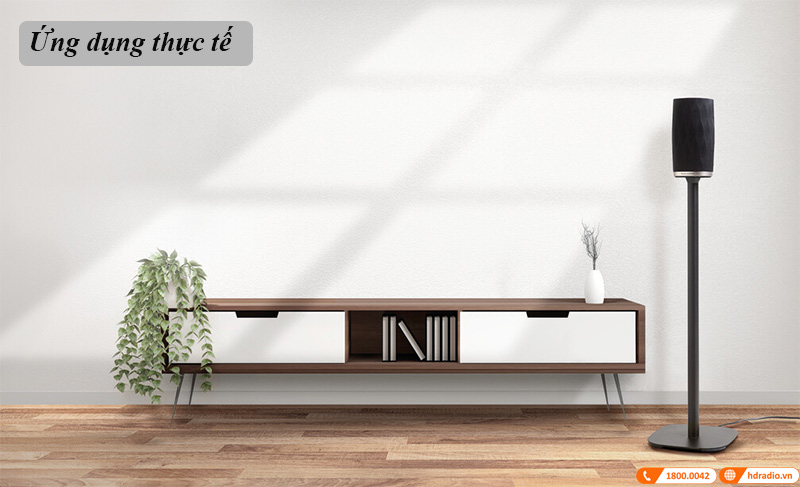 Loa B&W Formation Flex thích hợp sử dụng cho phòng ngủ, phòng khách, phòng làm việc... Loa B&W Formation Flex