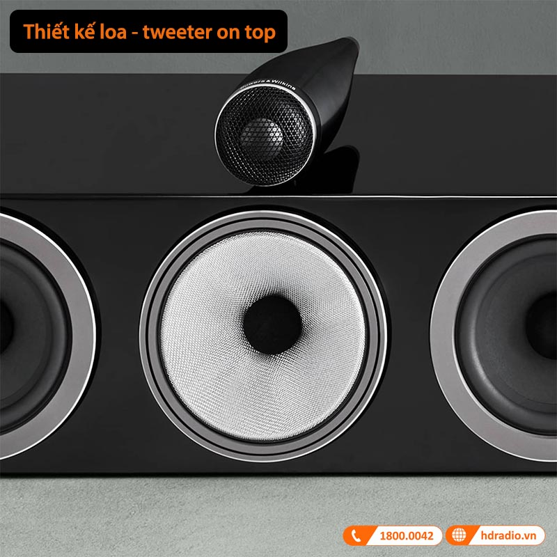 loa tweeter có thiết kế nổi bật