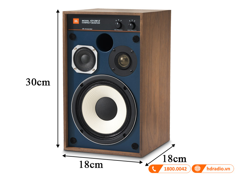 kich thuoc loa jbl 4312 ii monitor