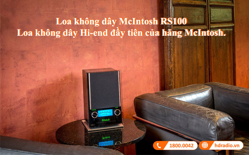 loa nghe nhac khong day mcintosh rs100