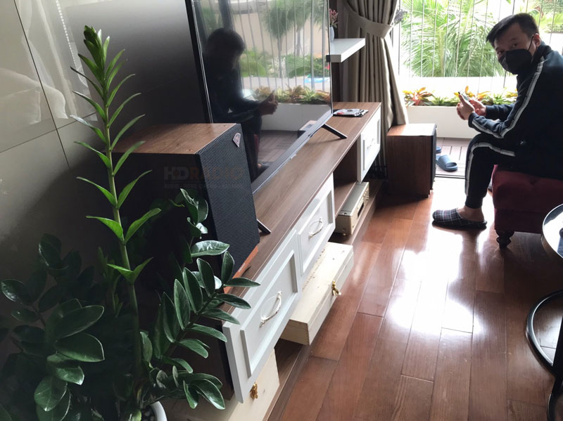 Loa Klipsch the sixes tại công trình 1