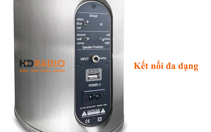 ket noi loa piega premium wireless 301