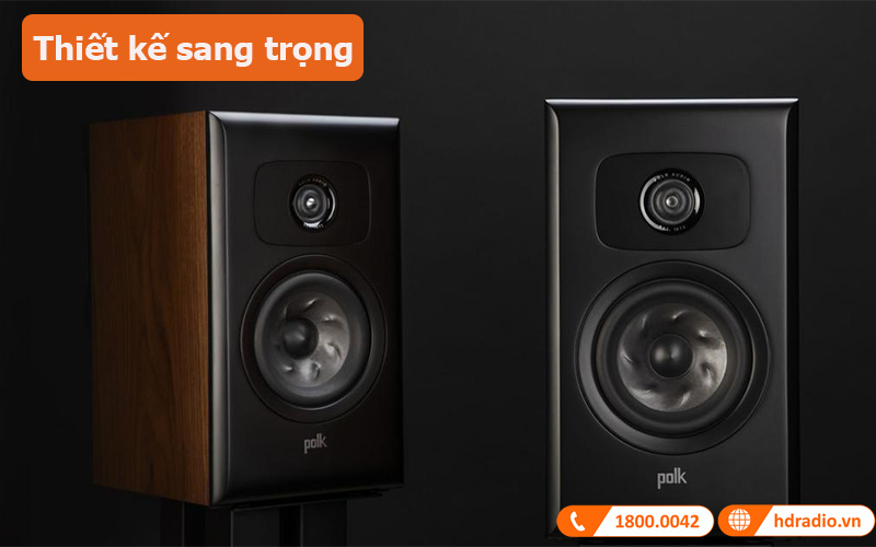 Loa bookshelf Polk Audio Legend L200 thiết kế sang trọng 
