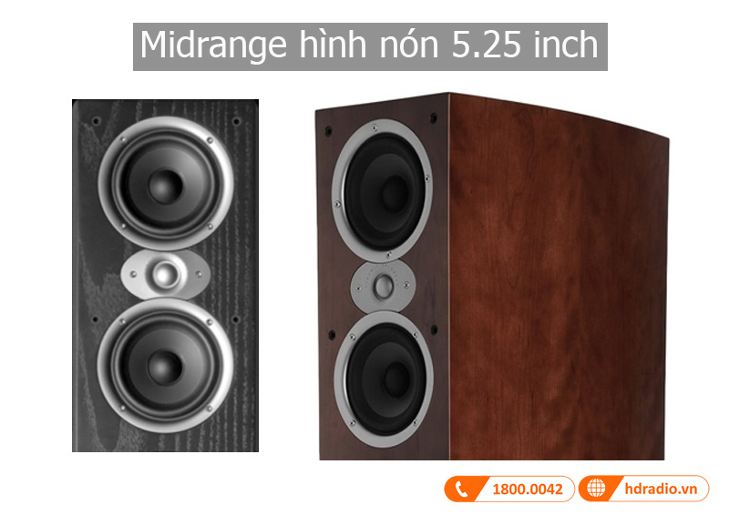 Midrange Loa Polk Audio RTi A9