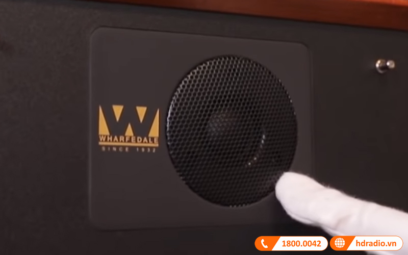 Loa bookshelf Wharfedale Linton Heritage 85th