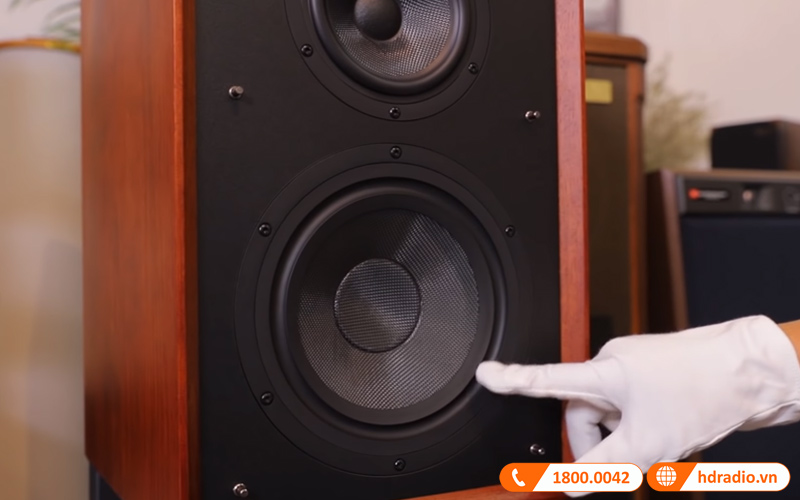 Loa bookshelf Wharfedale Linton Heritage 85th