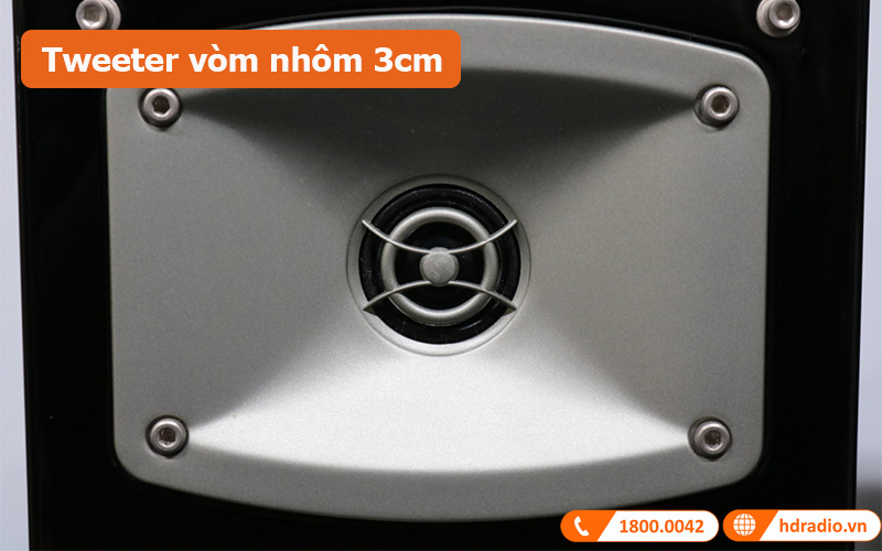 Loa Yamaha NS-B330 Tweeter vòm nhôm kích thước 3cm