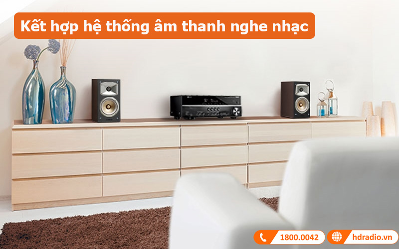 Loa Yamaha NS-B330 ứng dụng thực tế 