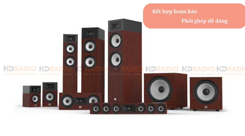 ket noi loa jbl stage a135c