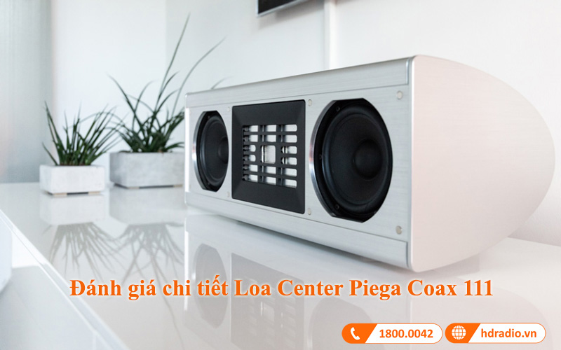 danh gia loa center piega coax 111