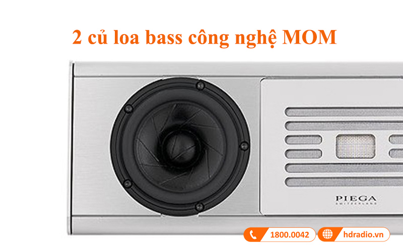 cu loa bass loa piega coax center