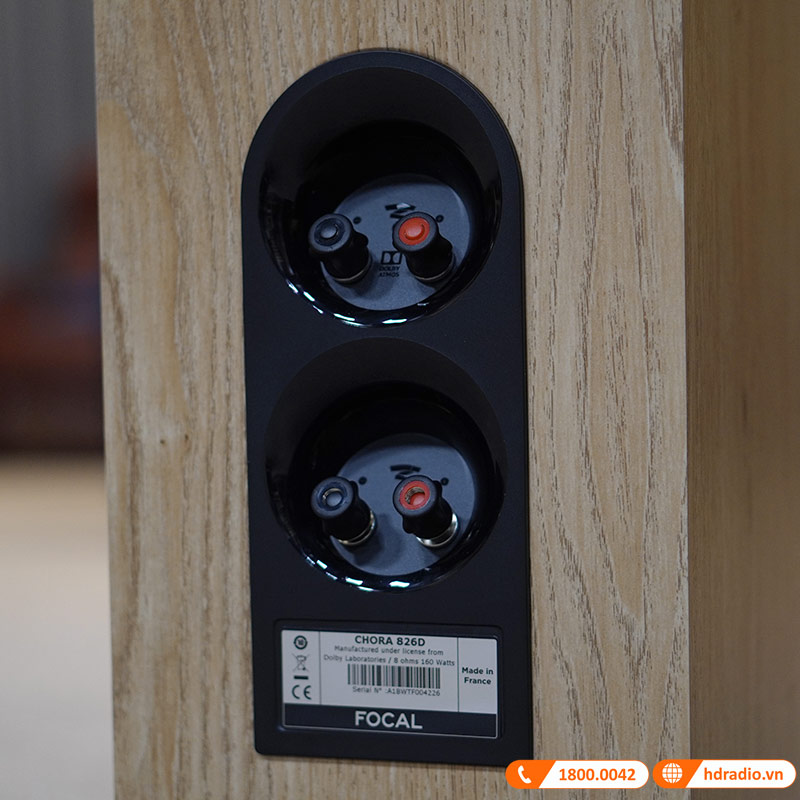 Loa Focal Chora 826-D Atmos (Độ nhạy 91dB, Tần số 48Hz-28KHz, 100Hz-20KHz)-8