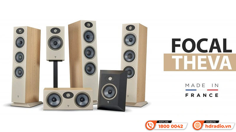 Phối ghép Loa Focal Theva No2