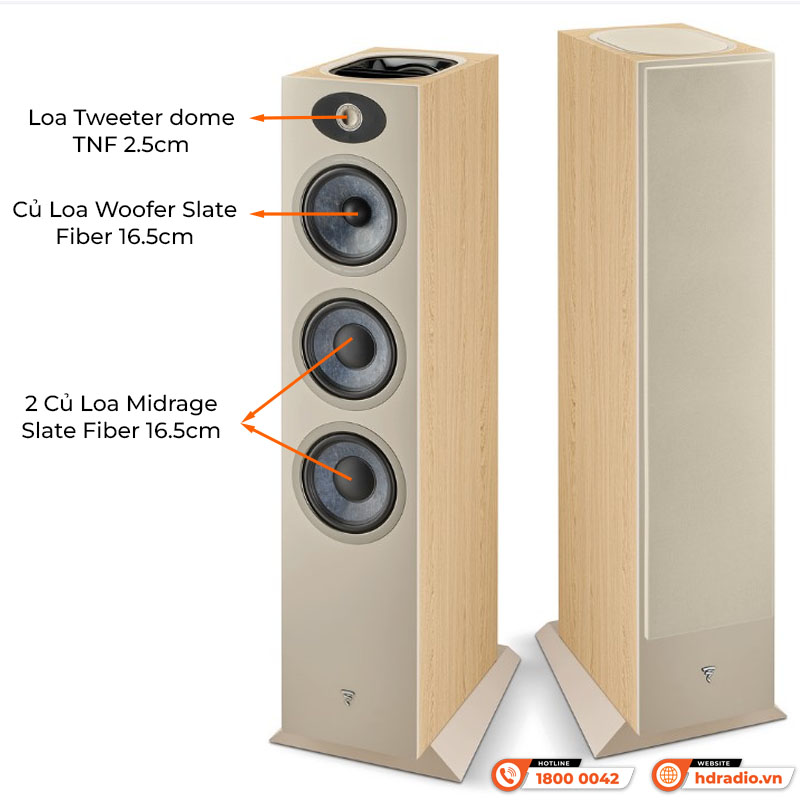 Loa Focal Theva No3-D