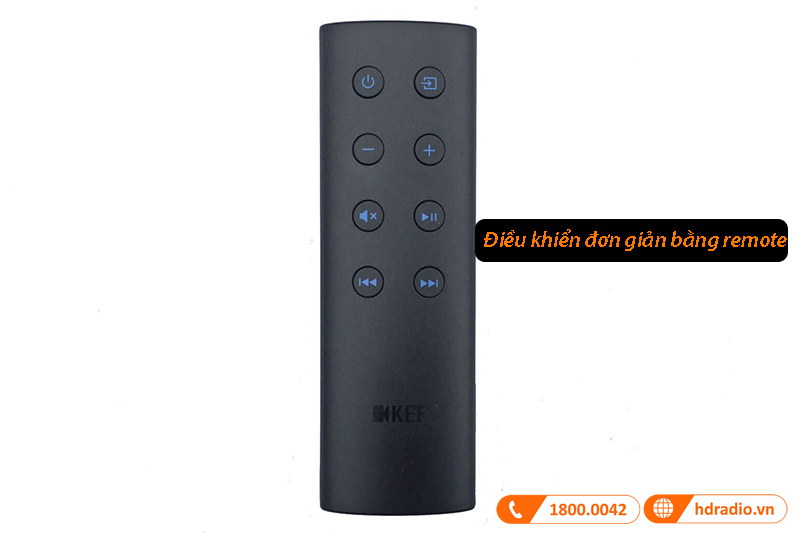 Remote của loa KEF LSX II
