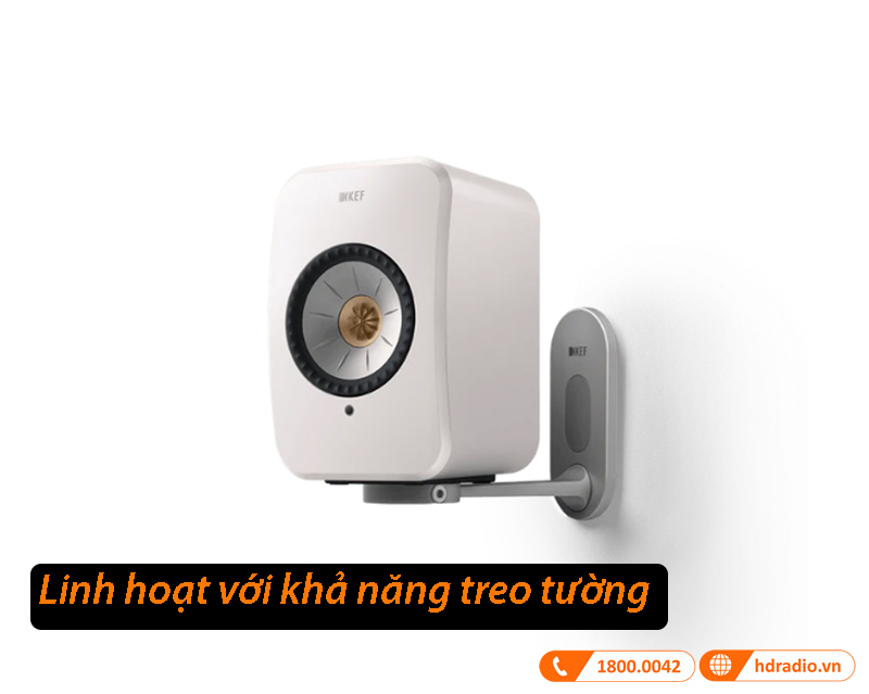 Loa KEF LSX II treo tường