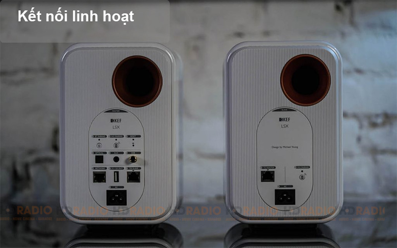 Kha nang ket noi loa KEF LSX