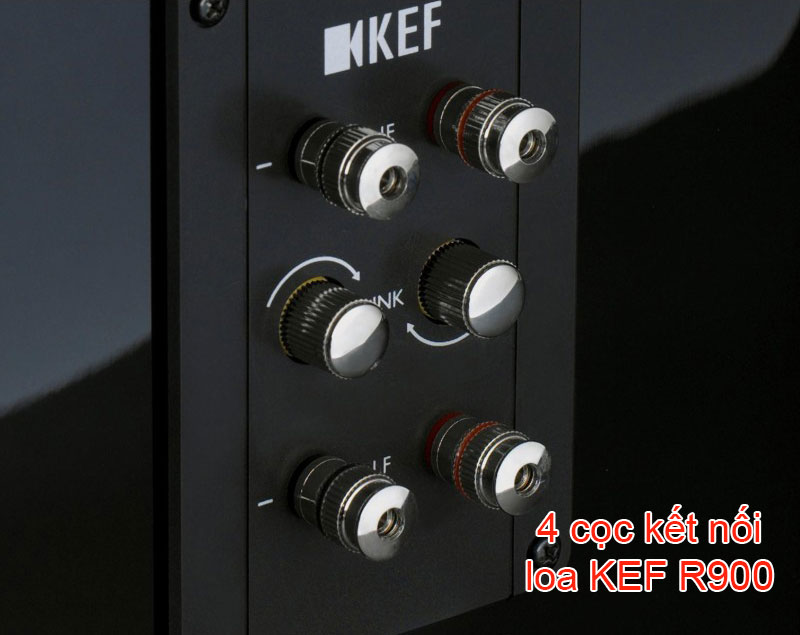 4 coc ket noi amply loa kef r900