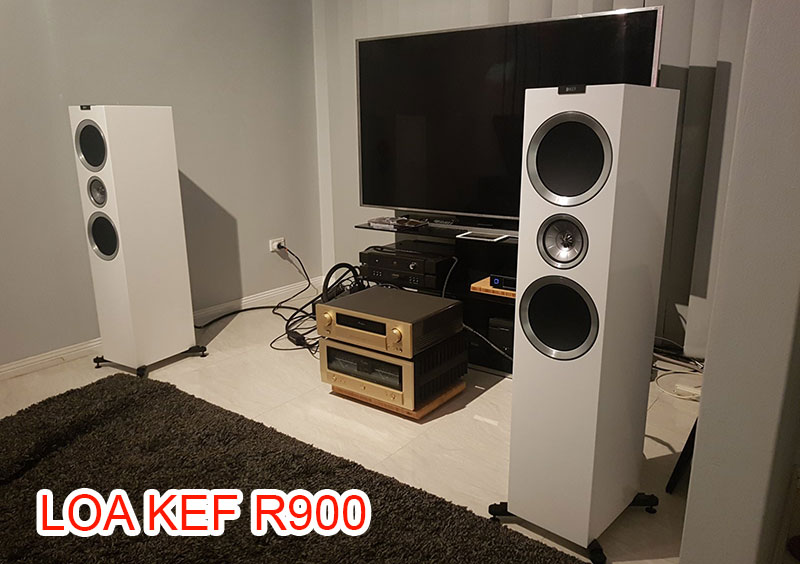 loa kef r900 voi nhieu dac diem noi bat