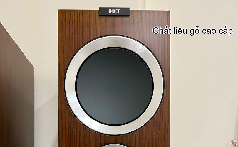 vo loa kef r900 lam tu go cao cap