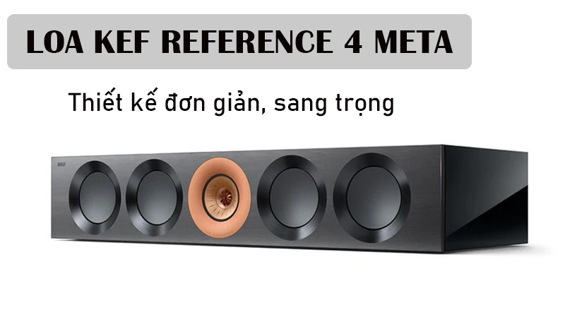 thiet ke loa kef reference 4 meta don gian, sang trong