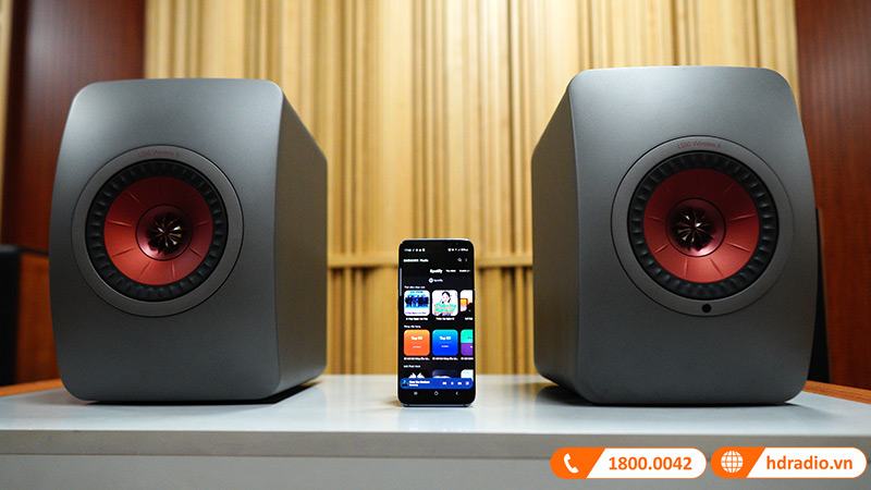 Loa KEF LS50 Wireless II chính hãng tại HDRadio