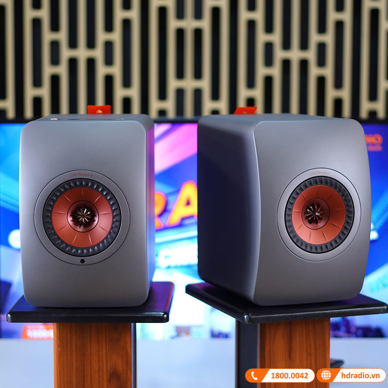 Loa KEF LS50 Wireless 2 Chính Hãng, Công Suất 760W, Bluetooth, Wifi, HDMI eARC, Optical, Coaxial, Aux-3
