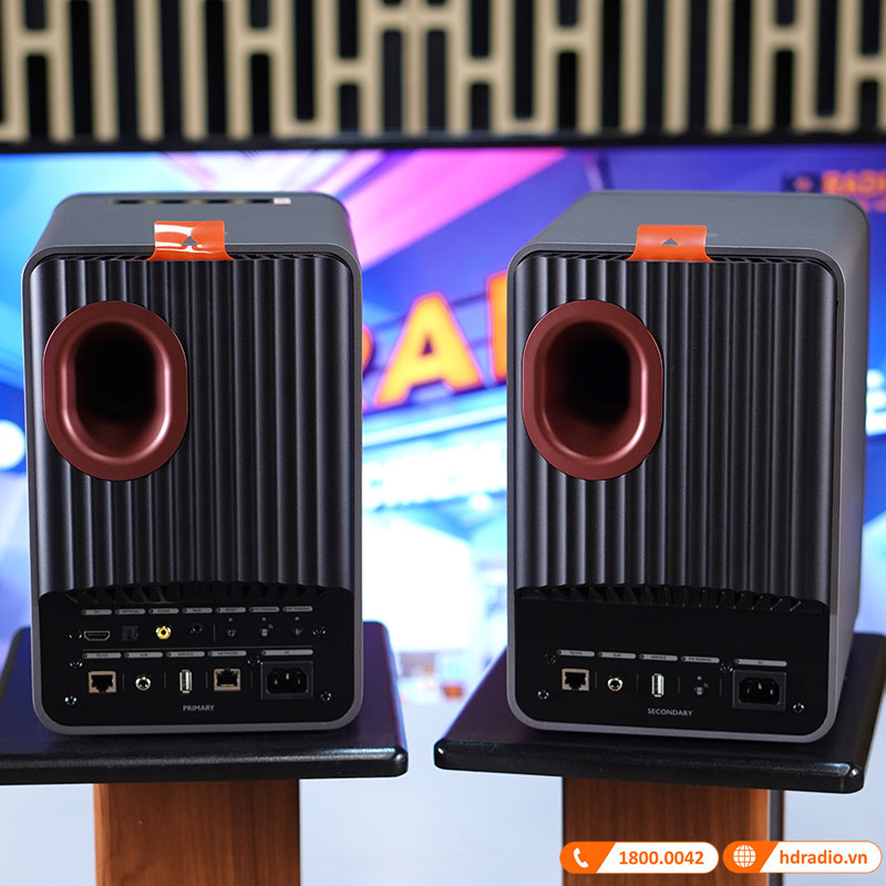Loa KEF LS50 Wireless 2 Chính Hãng, Công Suất 760W, Bluetooth, Wifi, HDMI eARC, Optical, Coaxial, Aux-12